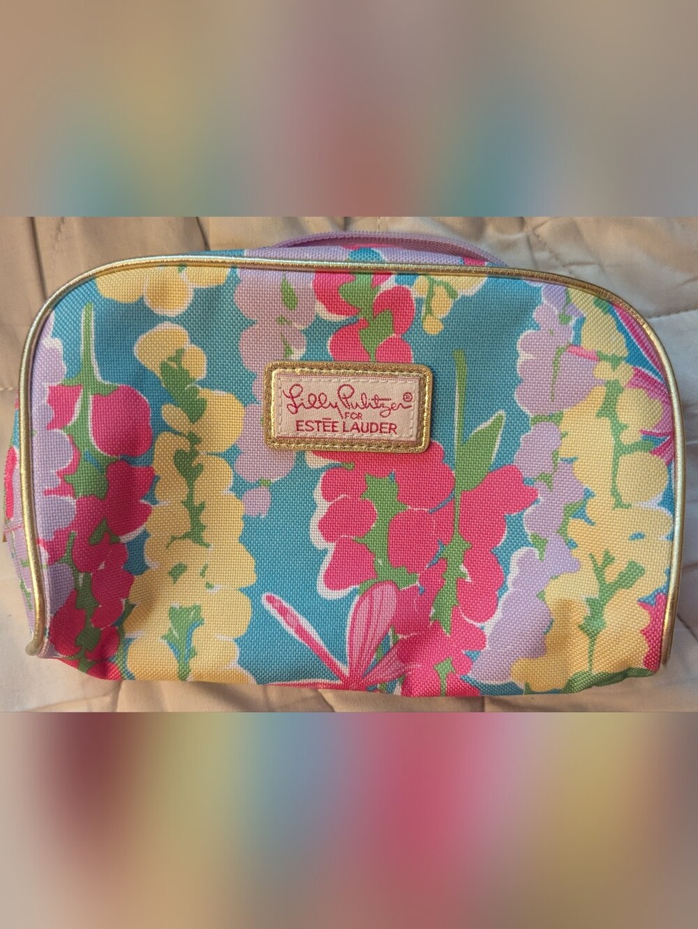 Lilly Pulitzer & Estee Lauder Makeup Pouch